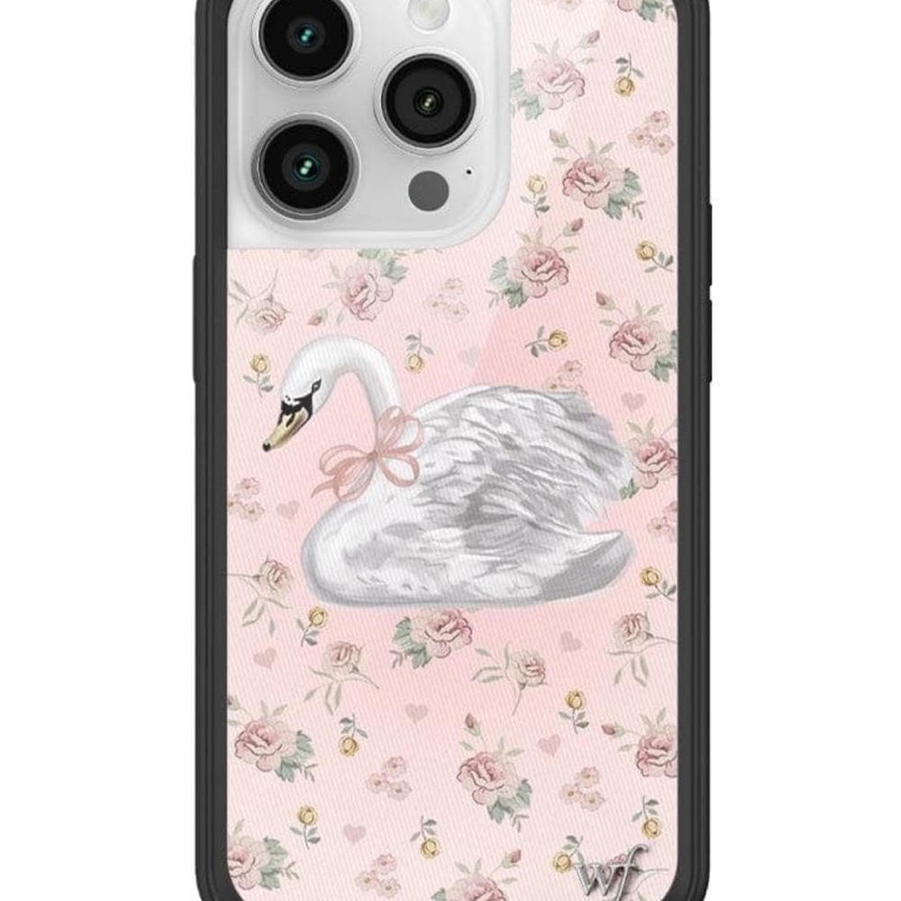 Wildflower Sweet Swan IPhone 14 Pro Case